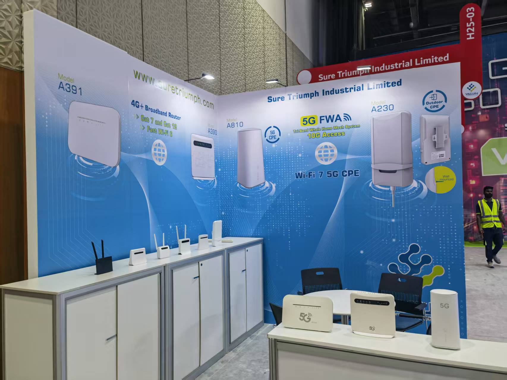 Yaojin เข้าร่วมงานแสดงสินค้า Gitex 2025 ในดูไบ